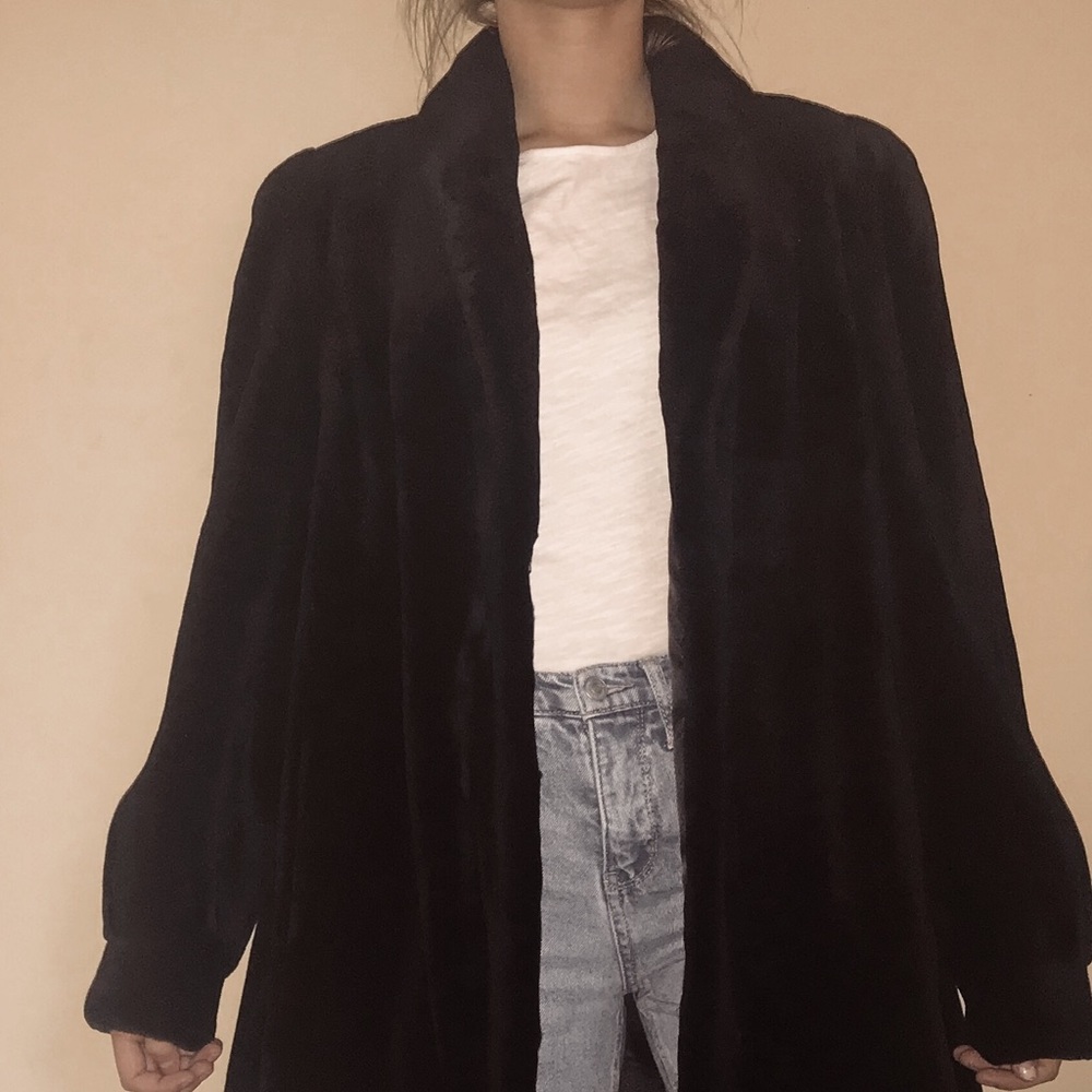 Real mink Henig fur coat - Picture 4 of 6
